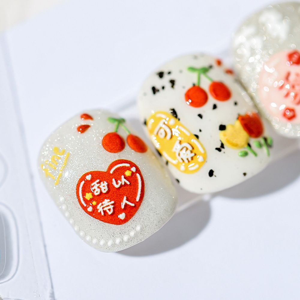 [Hàng mới về] Miếng dán trang trí móng tay hoạt hình 3d diy