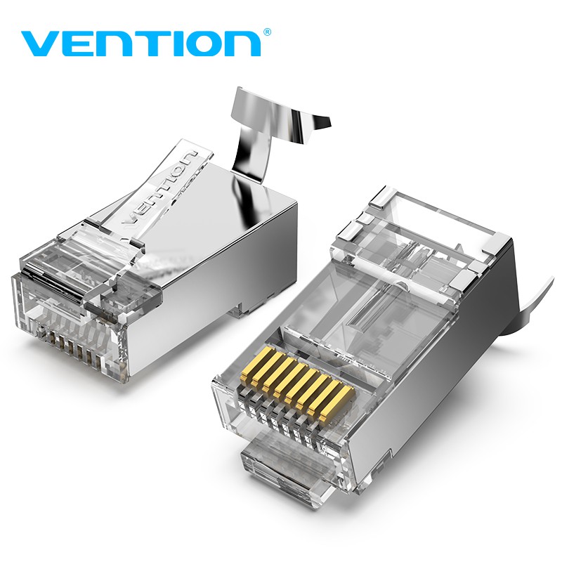 Set 50 Đầu Nối Mạng VENTION Cat7 Rj45 8p8c Rj45