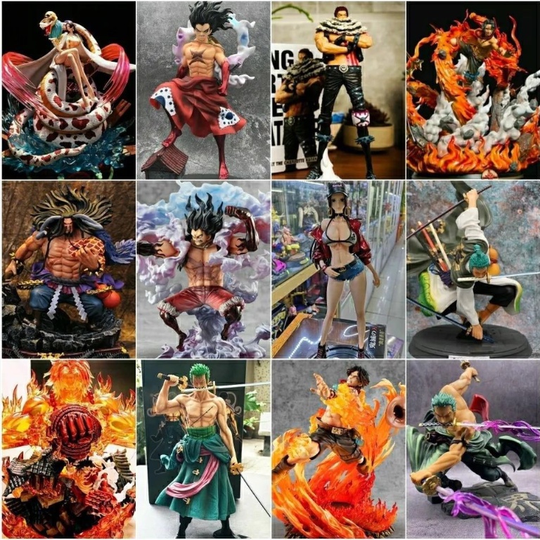 Figure One Piece  Túi may mắn（ngẫu nhiên&Không chấp nhận chỉ định） Luffy Sauron Ace Nữ hoàng Anime  Mô hình  Đồ chơi