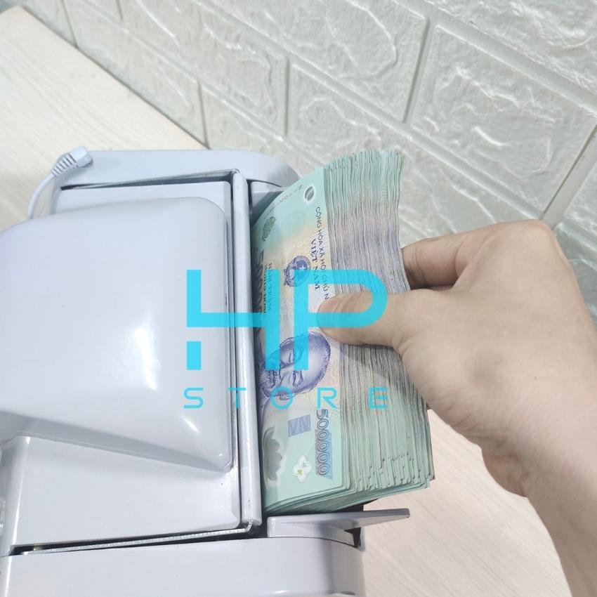 [QUÀ TẶNG 500K] Máy đếm tiền ngân hàng Xiudun 668E, có chức năng kiểm giả chính xác cao