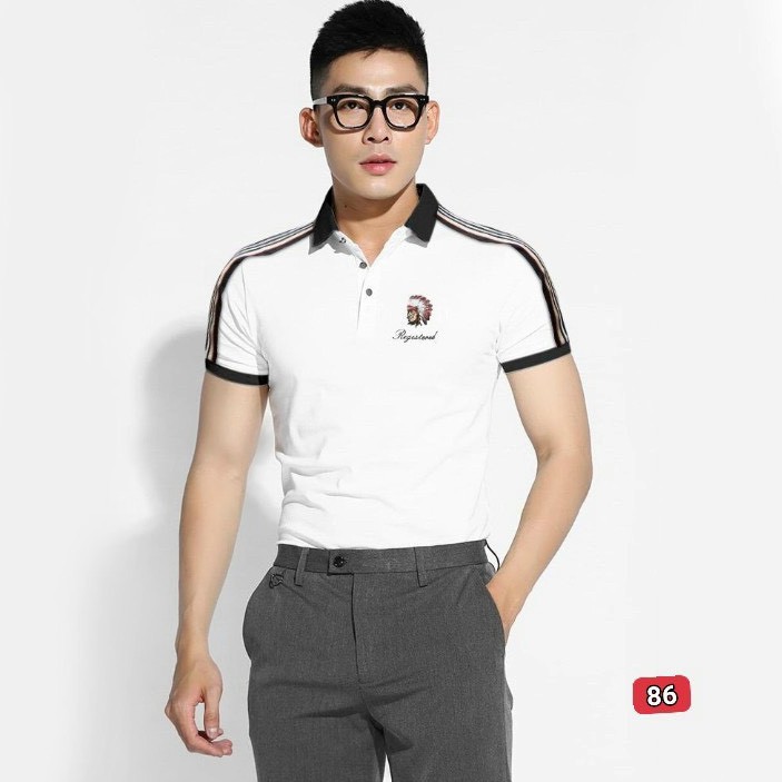 Áo thun nam cao cấp murad_fashion, áo phông nam màu trắng thêu logo đẹp phong cách thời trang nam 2021 atn86 | BigBuy360 - bigbuy360.vn