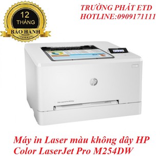 Máy in Laser màu không dây HP Color LaserJet Pro M254DW - Hàng Nhập Khẩu Chính Hãng