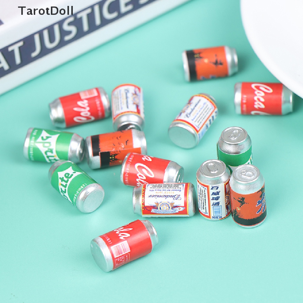 Set 5 Lon Bia Mini Tỷ Lệ 1 / 12 Dùng Để Trang Trí Nhà Búp Bê
