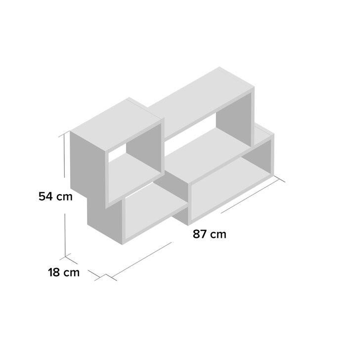 Kệ sách treo tường hiện đại Decor trang trí nhà cửa giá xưởng như hình tiện dung