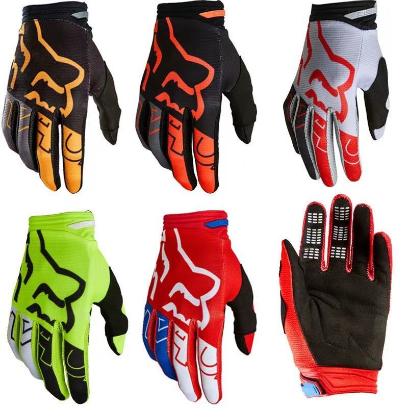 Găng Tay Lái Xe Mô Tô Địa Hình Chống Mài Mòn 2022 FOX Full-finger