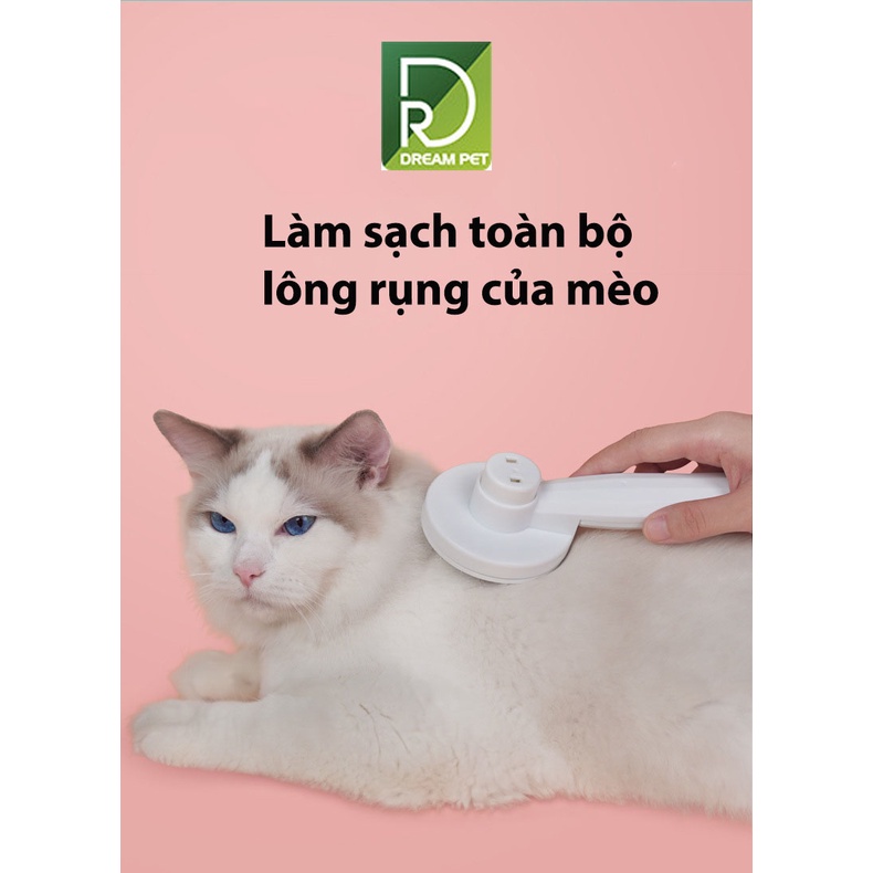 Lược chải lông chó mèo - Lược chải lông thú cưng Dreampet