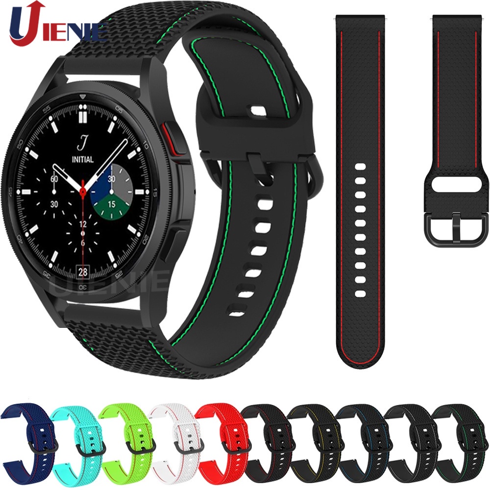 Dây đeo đồng hồ silicon 20mm dành cho Samsung Galaxy Watch 4 40mm 44mm / Classic 46mm 42mm