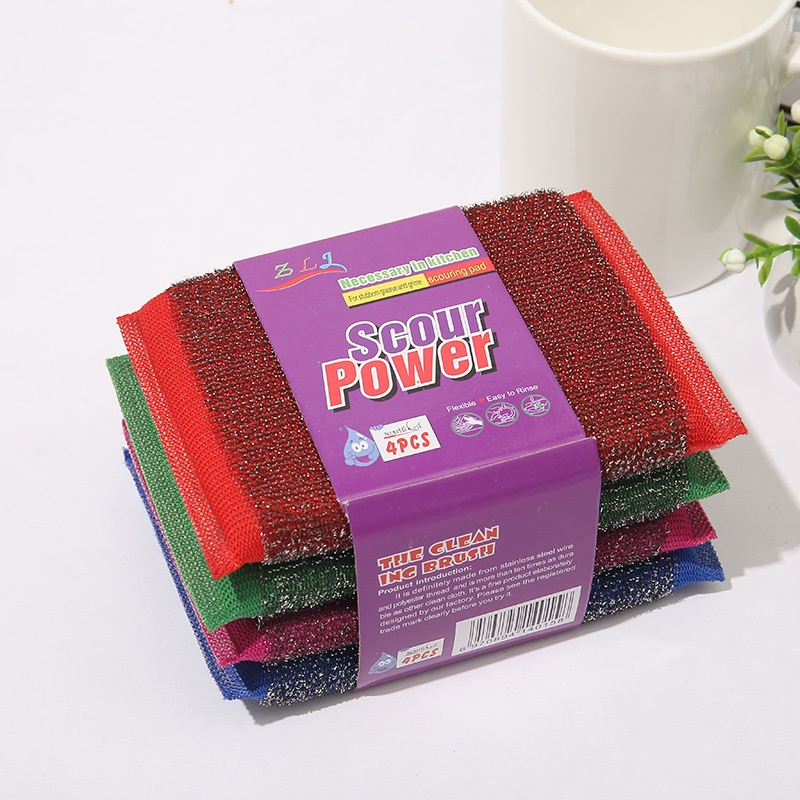 Bọt Biển Rửa Chén Chống Trầy Xước Tiện Dụng Cho Nhà Bếp