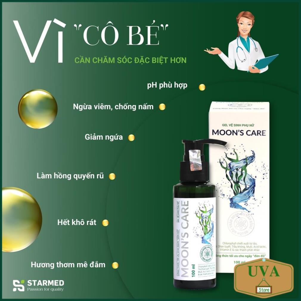 Dung Dịch Vệ Sinh Phụ Nữ Moon's Care Ngăn Ngừa Viêm Nhiễm Nấm Ngứa