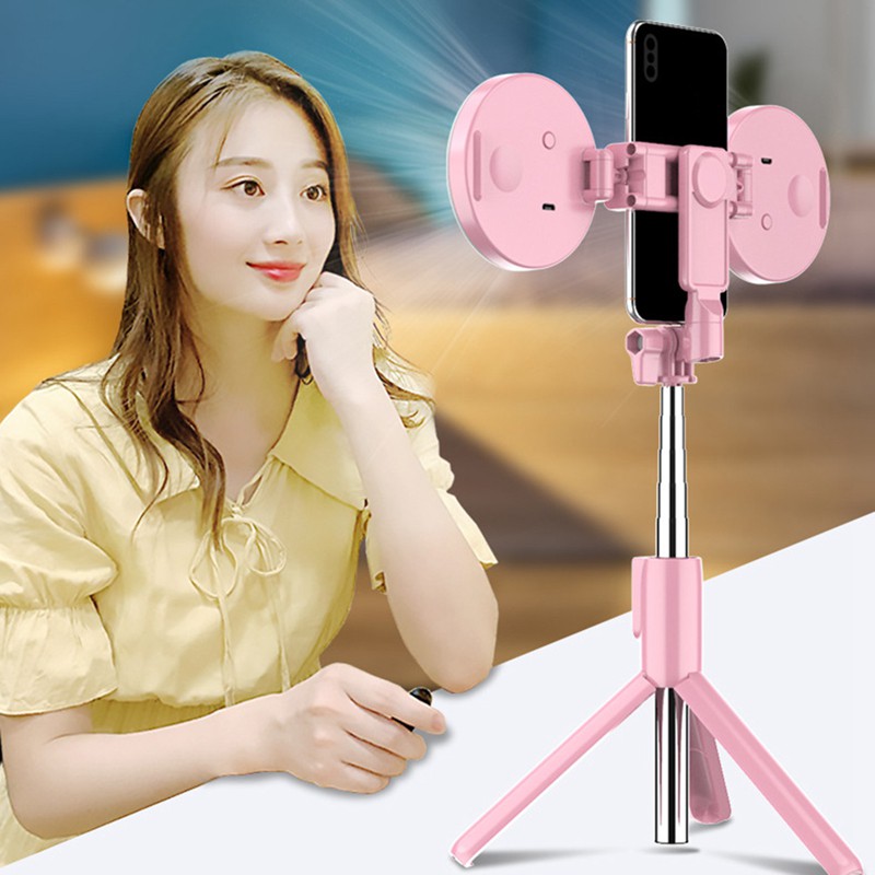 Vòng Đèn Led Không Dây Có Chân Tripod Có Thể Gập Lại Hỗ Trợ Chụp Ảnh Youtube / Quay Video