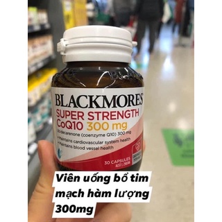Viên uống bổ tim hàm lượng 300mg Blackmores 30 viên