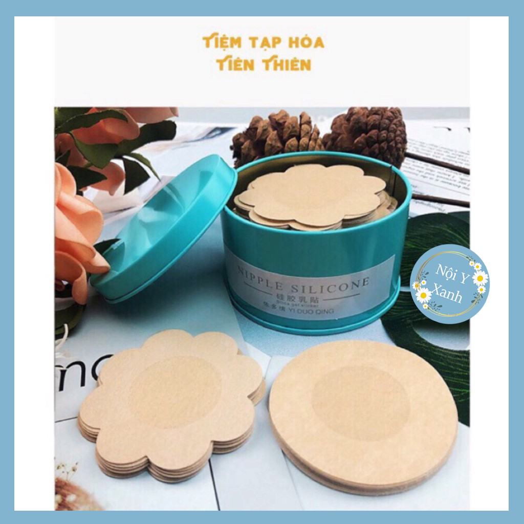 Hộp 30 Đôi Dán Nhũ Hoa Giấy Dùng 1 Lần giá rẻ tốt đôi dán ti giấy sang chảnh cực xinh