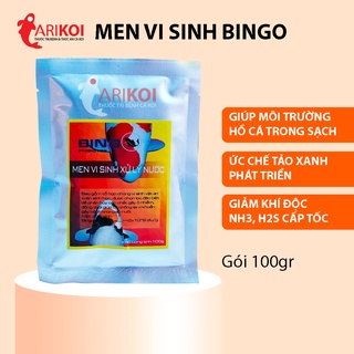  Bingo men vi sinh làm trong nước hồ cá Koi tốt nhất hiện nay gói 100gr 