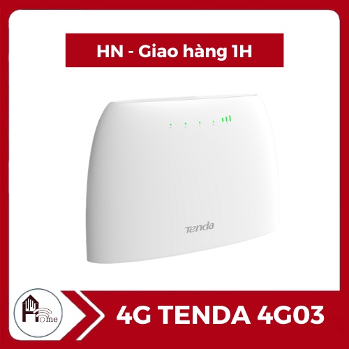 BỘ PHÁT WIFI 4G TENDA 4G03, 32USER KẾT NỐI,1 WAN/1 LAN- HỖ TRỢ CẤU HÌNH CÀI ĐẶT SẴN- HÀNG CHÍNH HÃNG