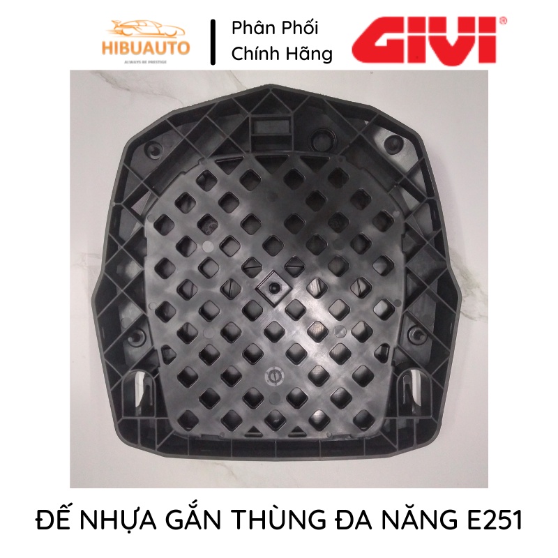 Đế Nhựa GIVI Gắn Thùng Đa Năng E251 - Hàng Chính Hãng