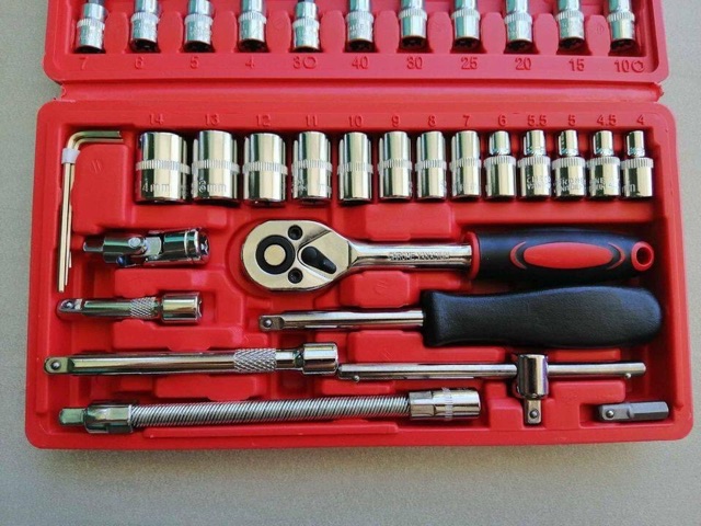 Bộ tuýp 1/4 inches 46 món