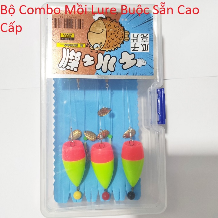 Bộ Combo Mồi Lure Buộc Sẵn Cao Cấp