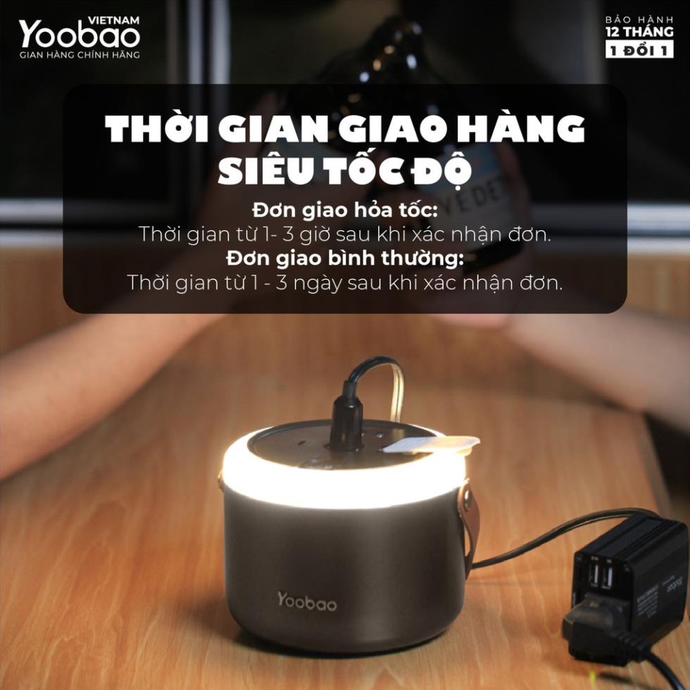 Trạm sạc dự phòng 48000mAh Yoobao 150C - Kích nổ ắc quy ô tô - Sạc PD3.0 - Hàng chính hãng - Bảo hành 12 tháng 1 đổi 1