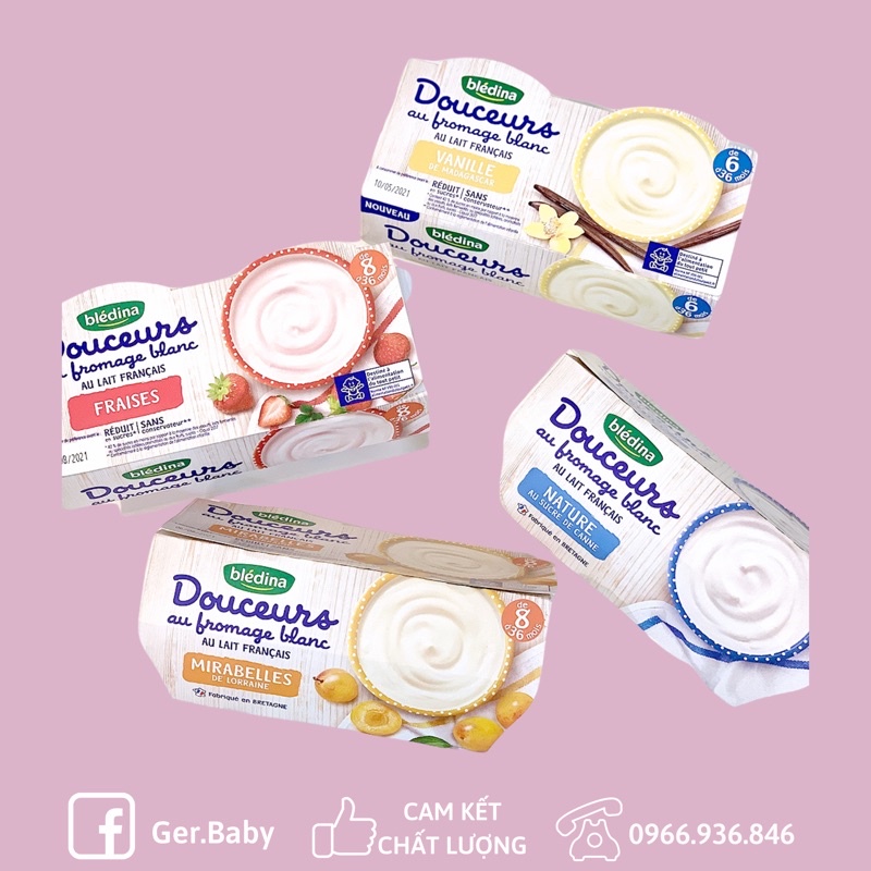 Sữa chua kem phomai - GerBaby