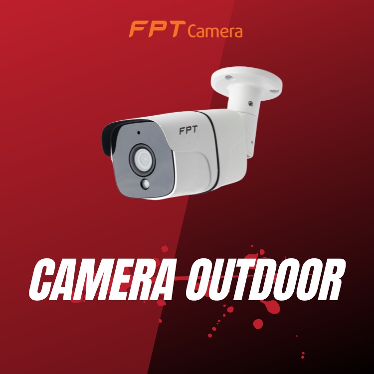Camera FPT - Full HD - 1080p - Cảm biến hình ảnh 1/2.8″ Sony IMX307 - Góc nhìn 102° - 106° Bao Gồm 14 tháng Cloud