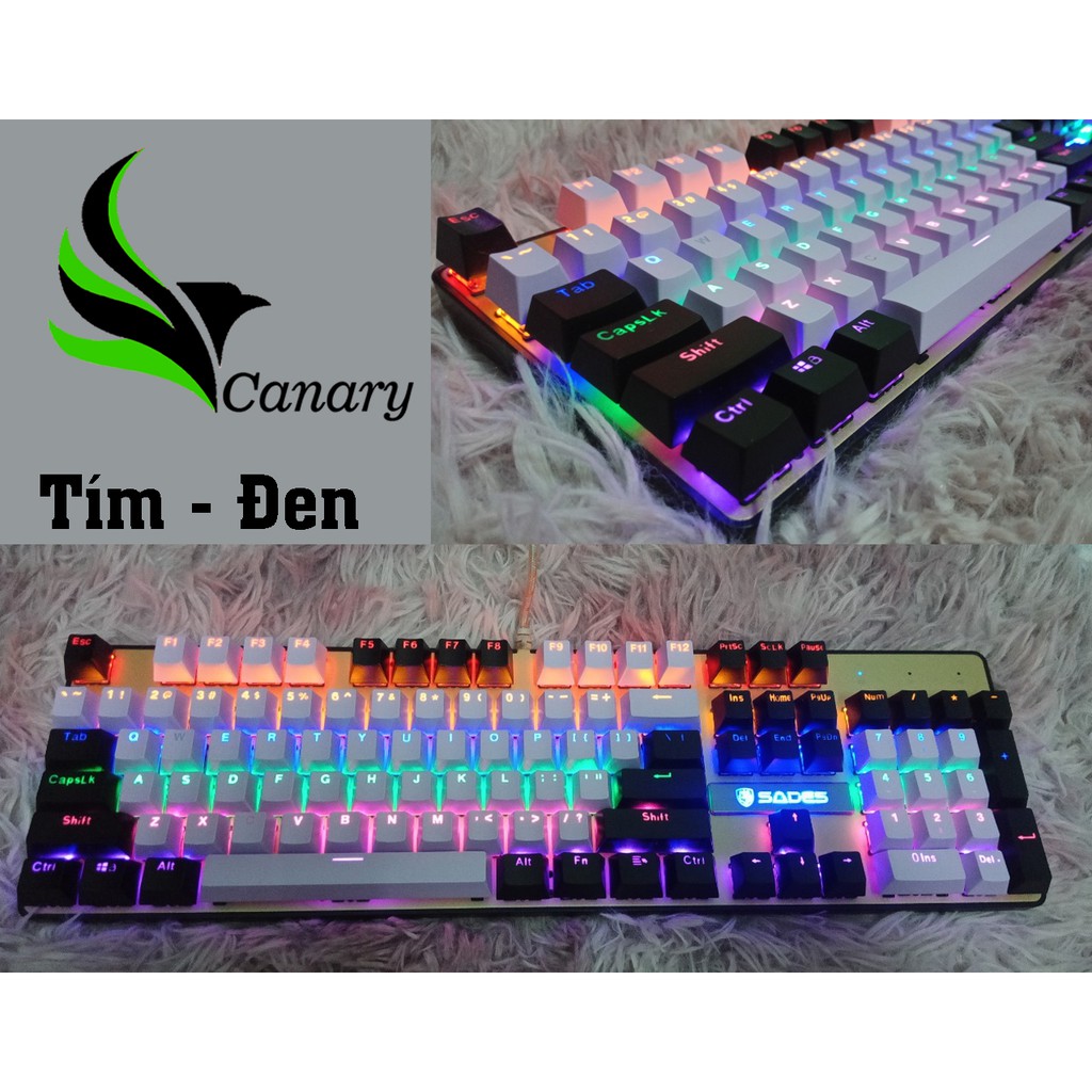 Nút bàn phím cơ (Keycap) ABS xuyên led 111 nút | BigBuy360 - bigbuy360.vn