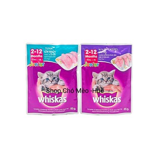 PATE WHISKAS JUNIOR CHO MÈO CON 85G