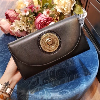 Ví Cầm Tay Versace Da Thật
