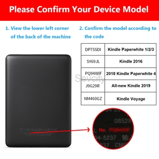 Ốp Lưng Da PU Siêu Mỏng Cho Amazon Kindle Paperwhite1 / 2 / 3 / 4