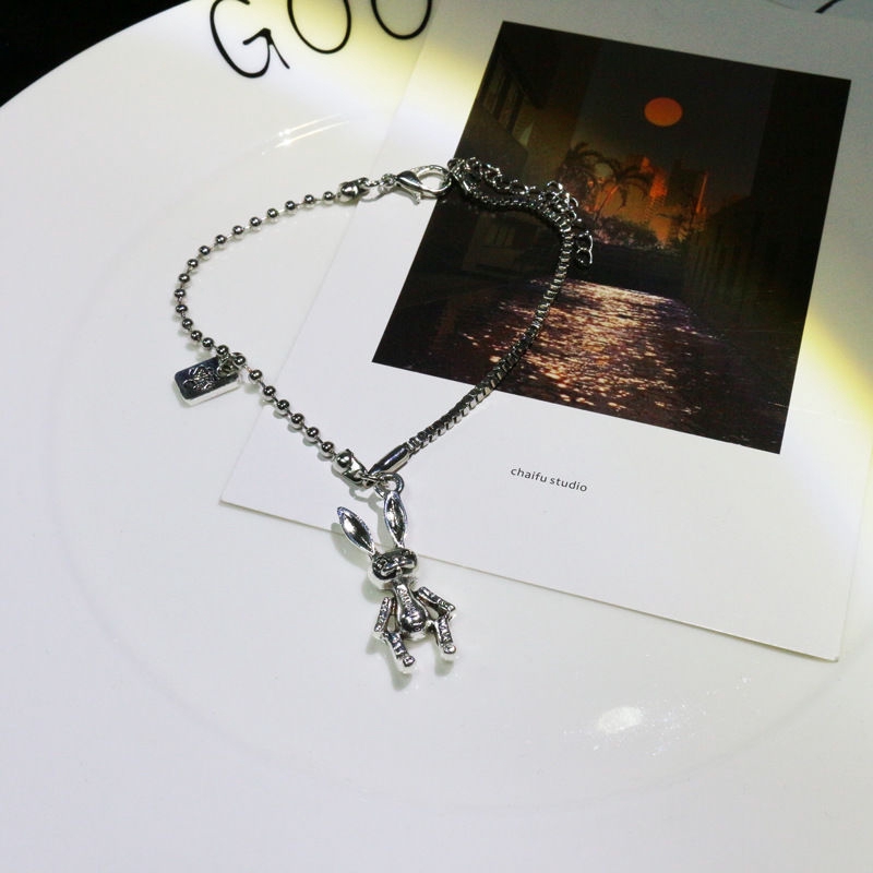 Vòng Tay Trang Trí Hình Thỏ Dễ Thương Thời Trang Hip Hop 22210