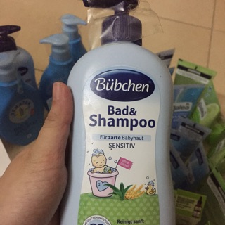 Sữa tắm gội sơ sinh Bubchen 400ml