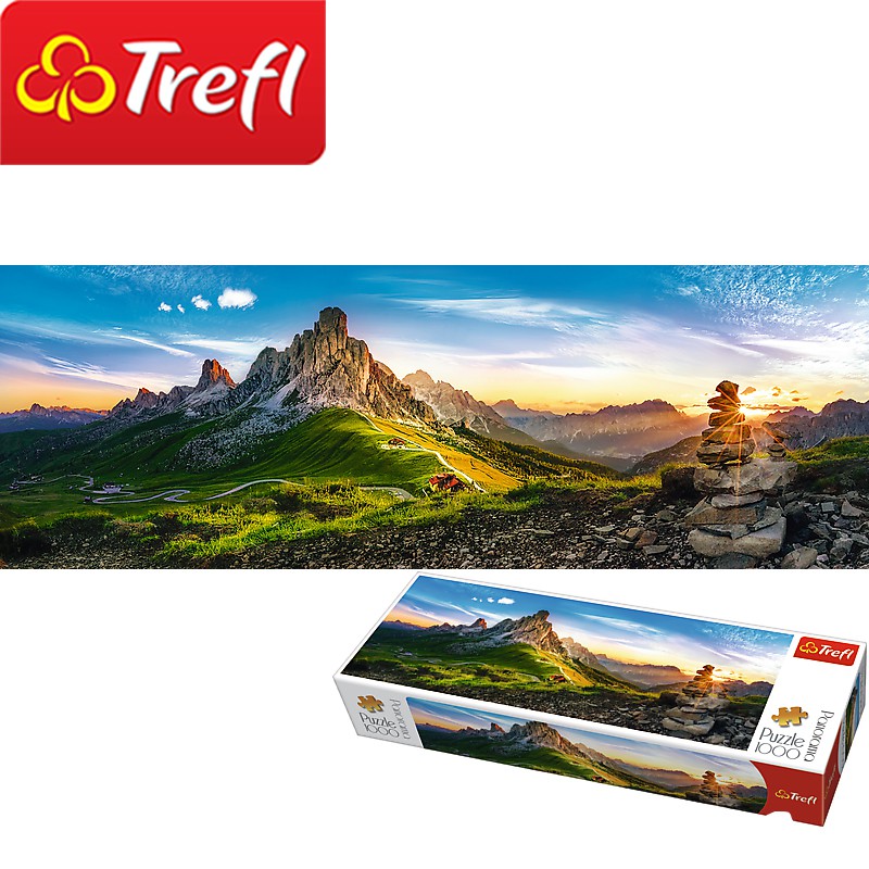 Tranh ghép hình TREFL 29035 - panorama 1000 mảnh Bên hồ Schliersee