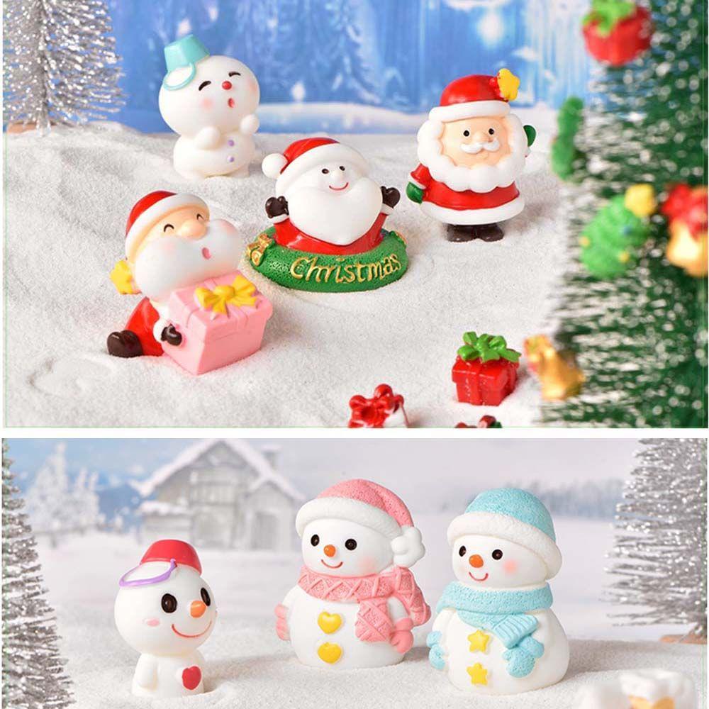 Mô Hình Cừu Dairy Mini Dễ Thương Trang Trí Cây Thông Giáng Sinh