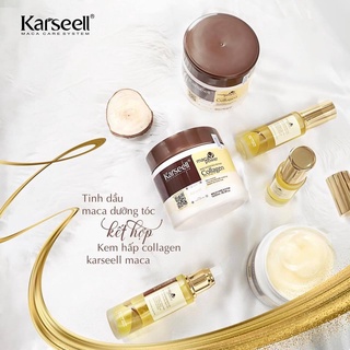 Ủ tóc collagen KARSEELL 500ML phục hồi tóc siêu mềm mượt hương nước hoa