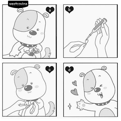 Bộ nắp bịt móng cho thú cưng tiện dụng