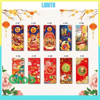 Combo 100 Bao lì Xì Tết Hình Dễ Thương