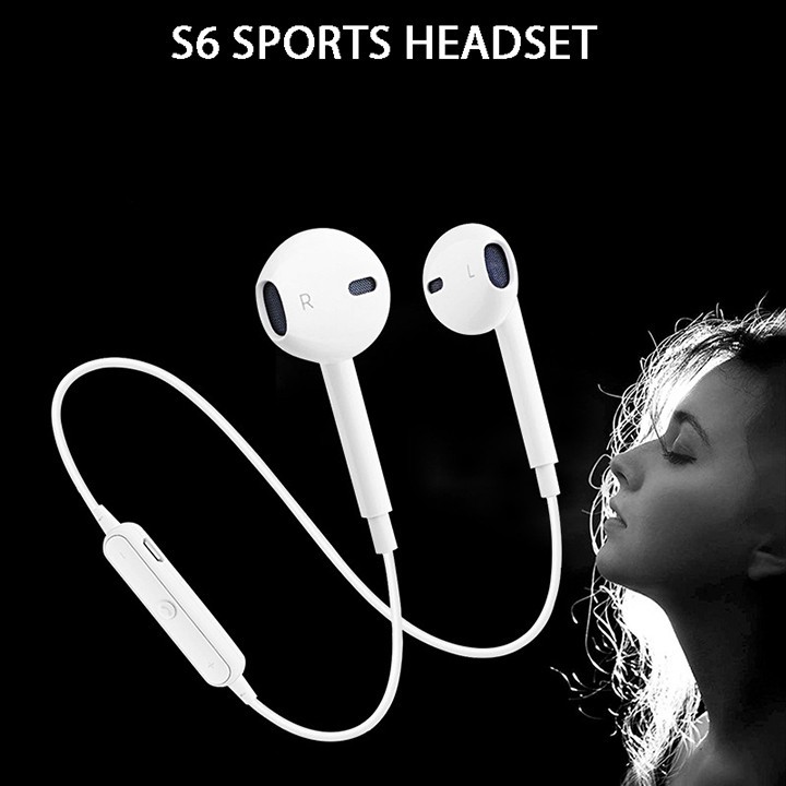Tai nghe Bluetooth Sports Headset S6 siêu Bass không dây