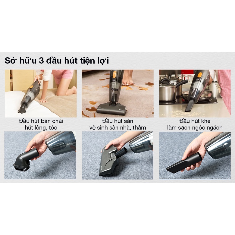 Máy hút bụi cầm tay Xiaomi Deerma Vacuum Cleaner DX118C / DX115C - Máy Hút Bụi Đa Năng