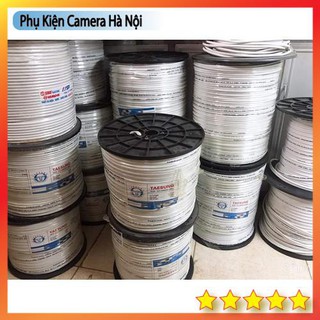 [Cuộn 200m] Dây cáp đồng trục liền nguồn SINO lõi đồng có bọc dầu chống ẩm có bán lẻ theo mét