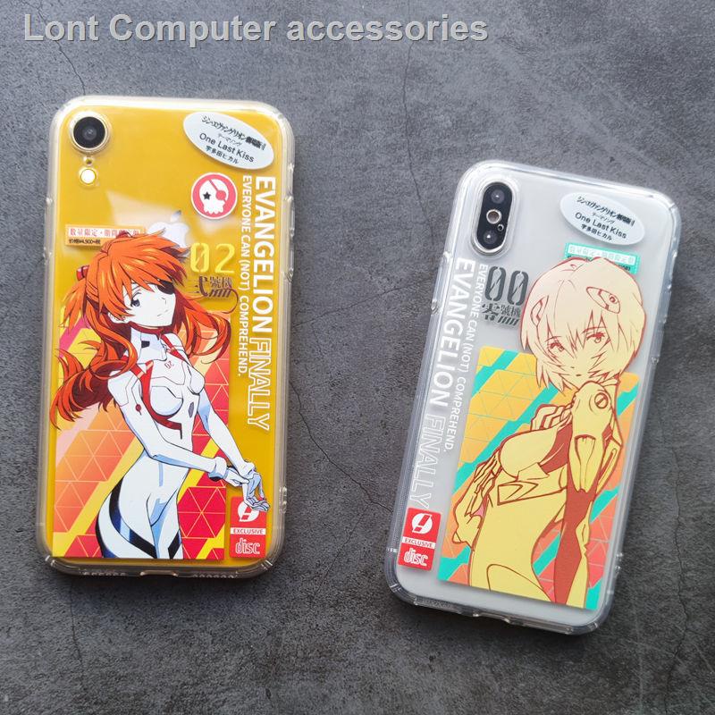 Ốp điện thoại eva màu neon genesis evangelion cho apple huawei vivo xiaomi oppo