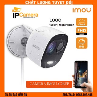 [Báo động,còi hú ] Camera ip wifi Thông Minh Imou Lechange IPC-C26EP Báo động, Âm thanh 2 chiều, Full HD 1080p