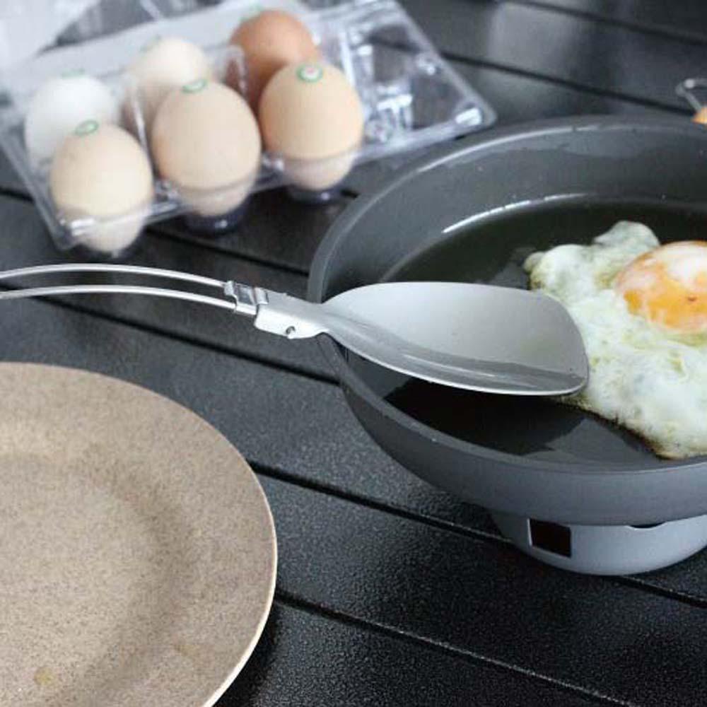 Xẻng Nấu Ăn Bằng Hợp Kim Nhôm Gọn Nhẹ Gấp Gọn Được