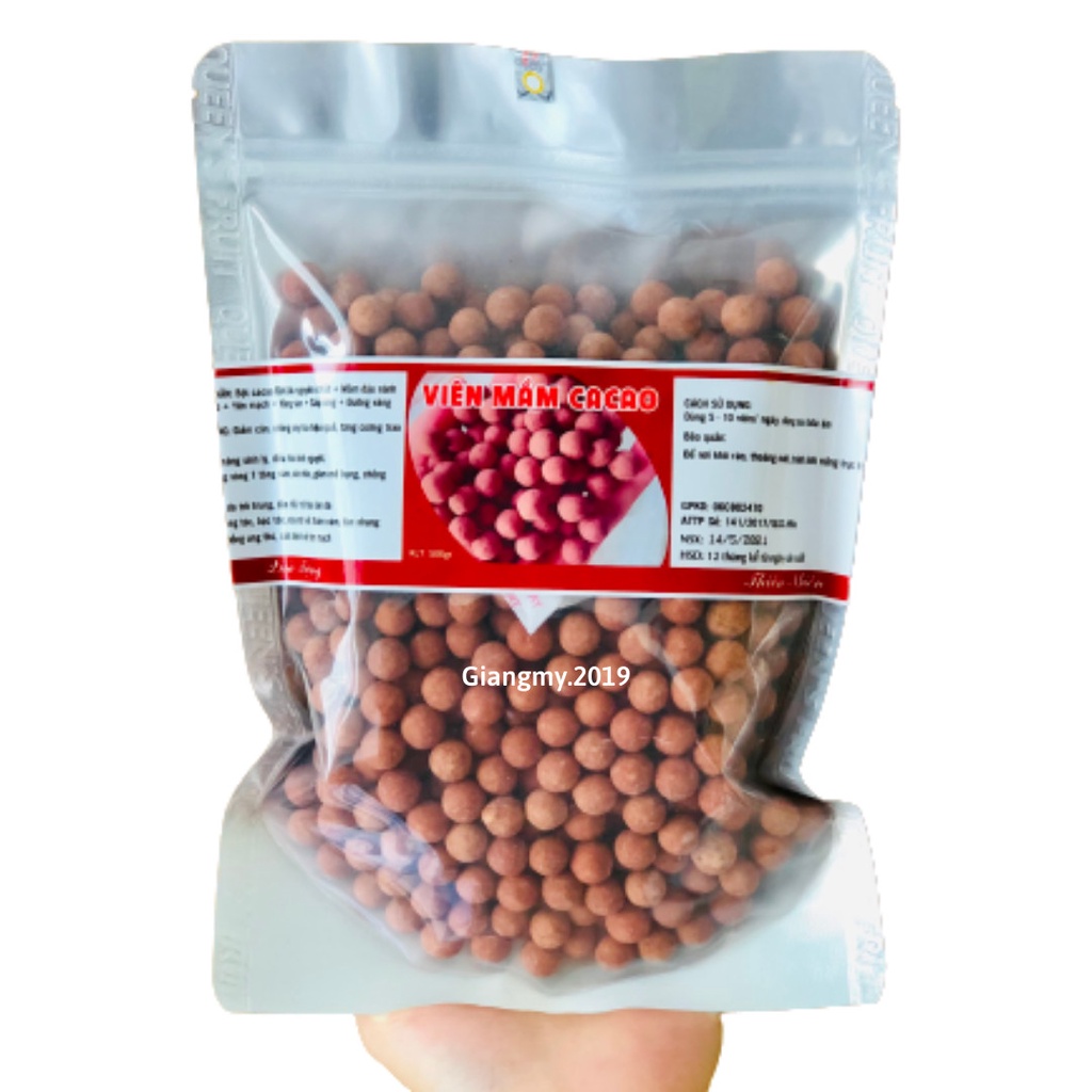 Túi 500g Viên mầm Cacao, Viên mầm Đậu Nành Tăng Vòng 1 Nở Ngực Đẹp Da Giảm Cân