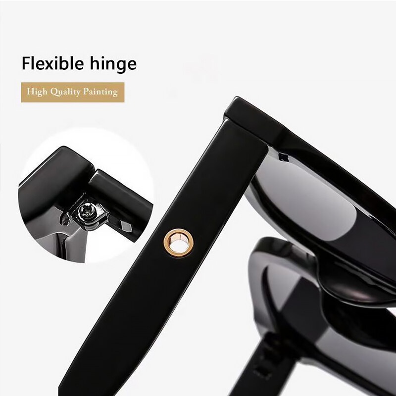 Kính Mát PTQ Gọng Vuông Phong Cách Âu Mỹ Chống Tia UV400 2022 Thời Trang Cho Nam Và Nữ