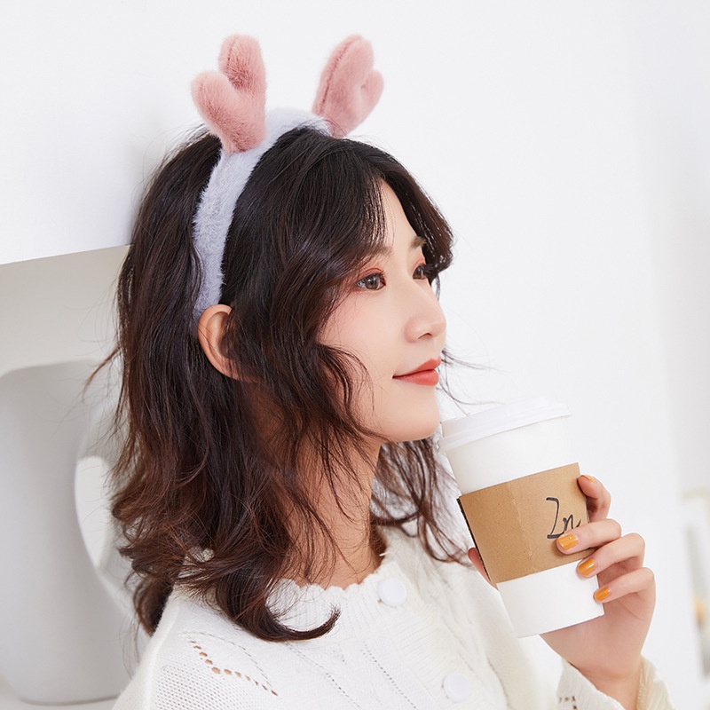 Cài tóc sừng hưu dành cho nữ phong cách Hàn Quốc dễ thương mã t8