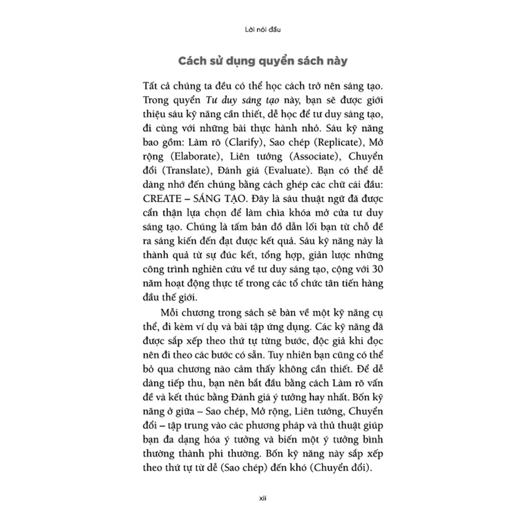 Sách - Tư Duy Sáng Tạo: Làm Chủ 6 Kỹ Năng Khơi Nguồn Đổi Mới - TRẺ