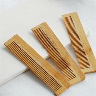 [Hàng mới về] Set 10 lược gỗ tre chải tóc massage da đầu chăm sóc tóc