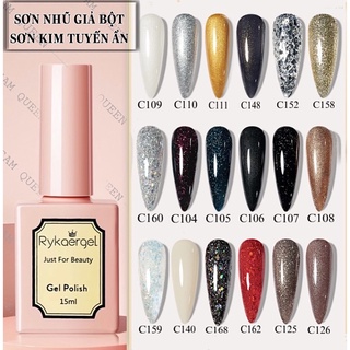 Sơn gel nhũ giả bột, nhũ ẩn kim tuyến Rykaergel cao cấp