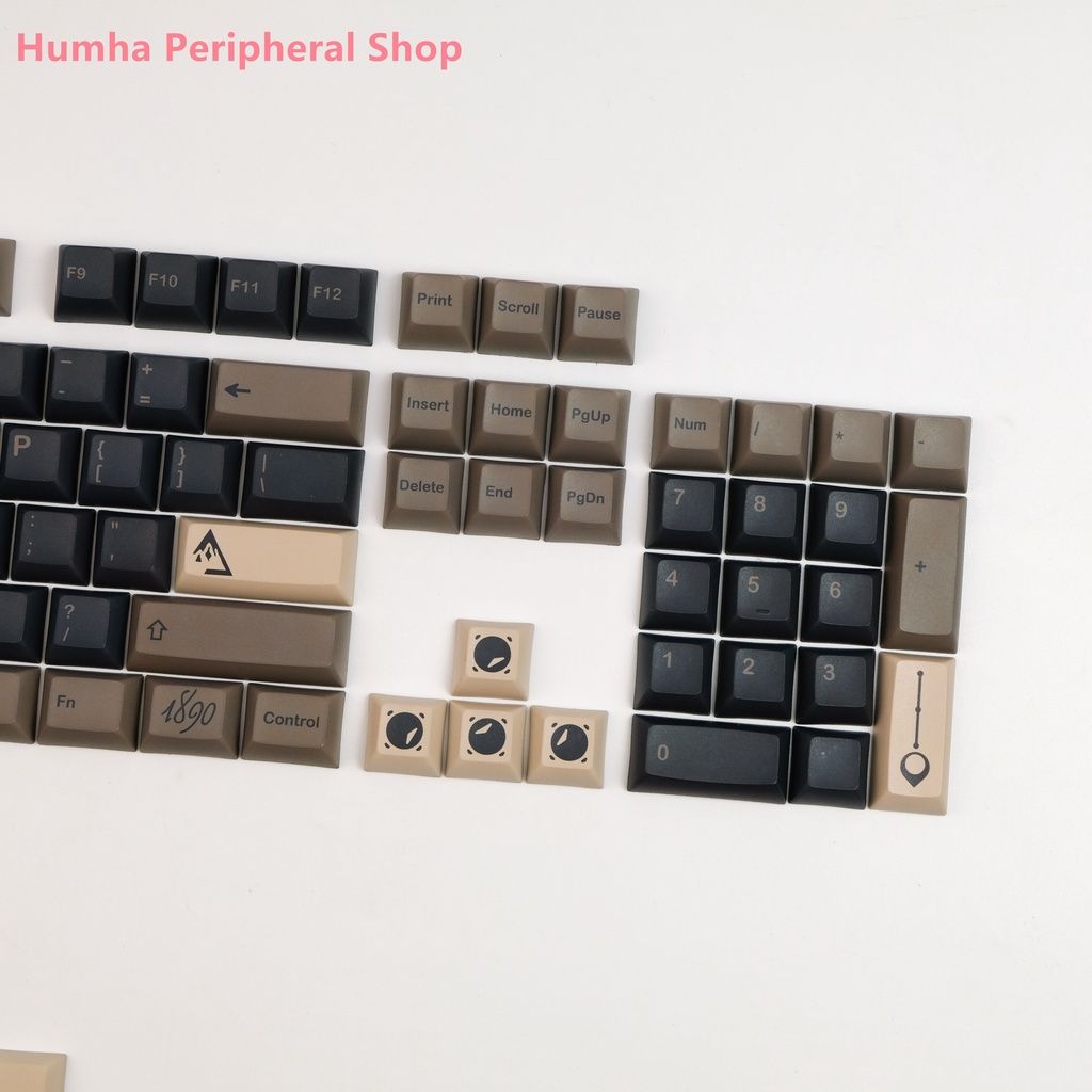 Bàn Phím Cơ Boulder 140 Phím Chất Liệu PBT Nhuộm Màu Độc Đáo