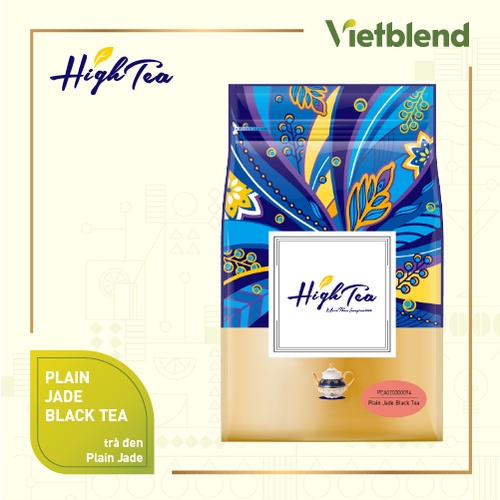 Trà Đen (Black Tea) Plain Jade Cao Cấp HIGH TEA | Thích hợp để pha chế Trà sữa, Trà trân châu, Đồ uống | Túi 600g