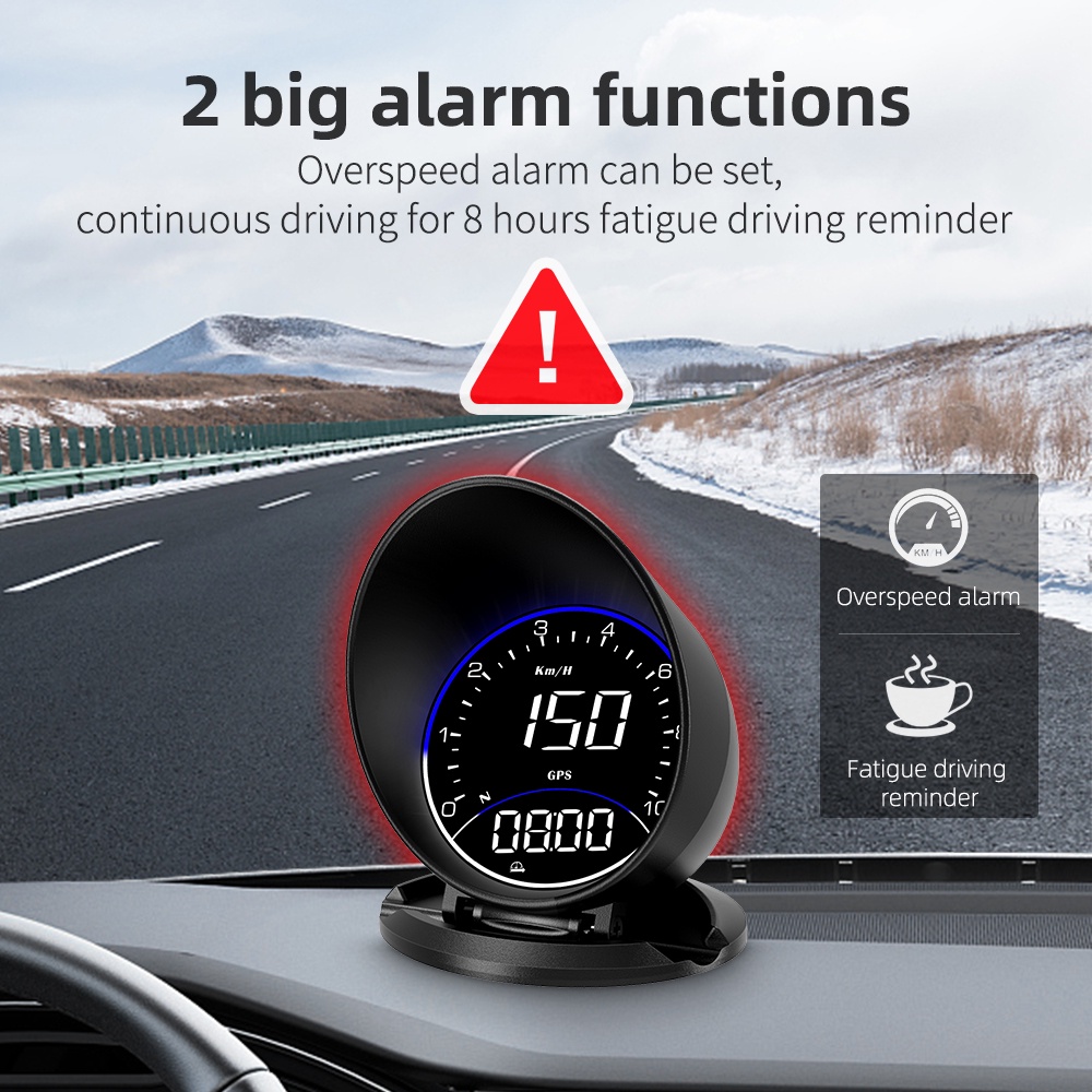 Máy Chiếu Hiển Thị Tốc Độ GPS G6 Tích Hợp La Bàn Chuyên Dụng Cho Xe Hơi